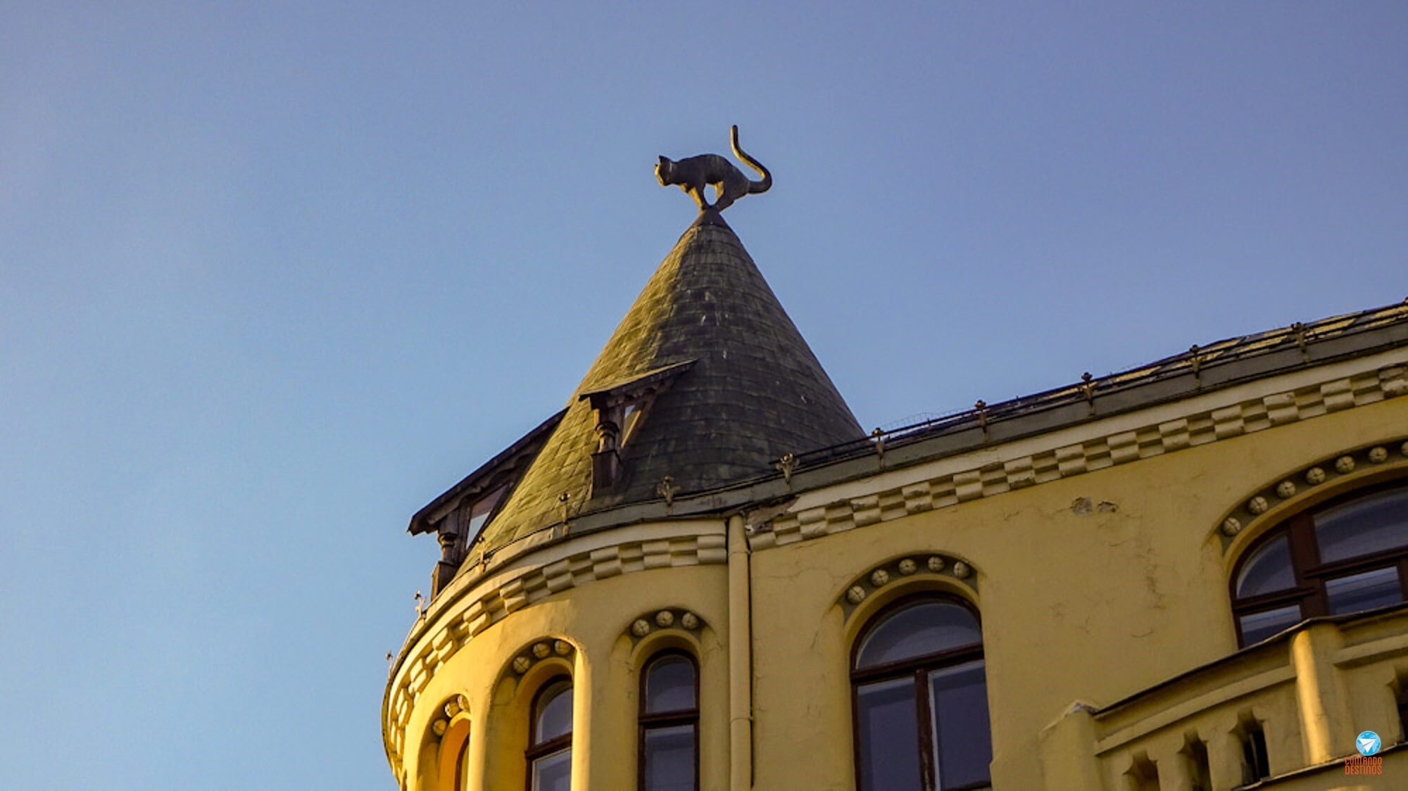 Casa do gato em Riga