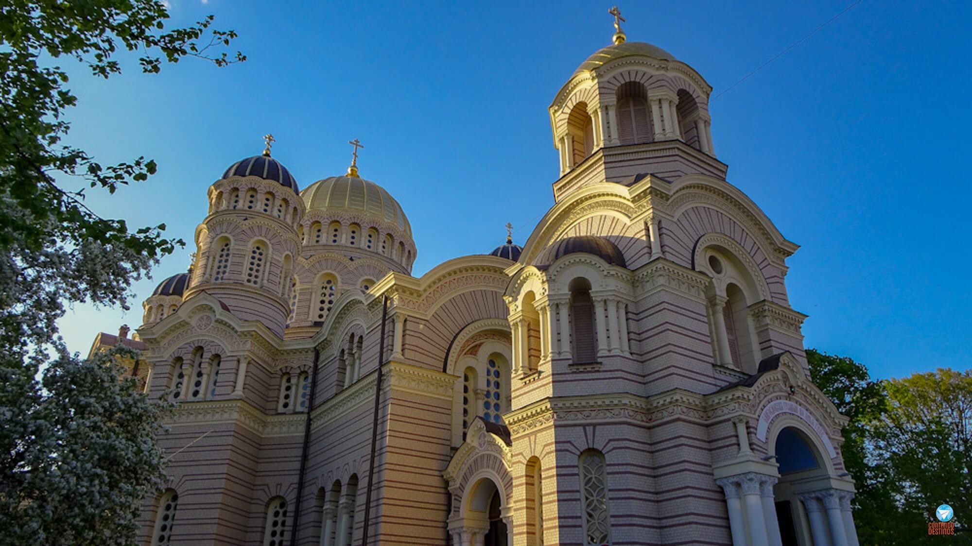 Pontos turísticos em Riga