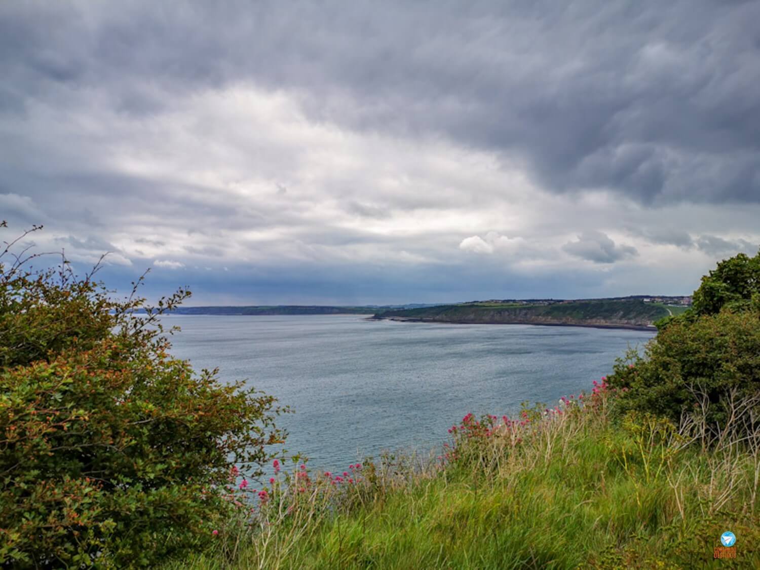 North Sea Scarborough Castle England