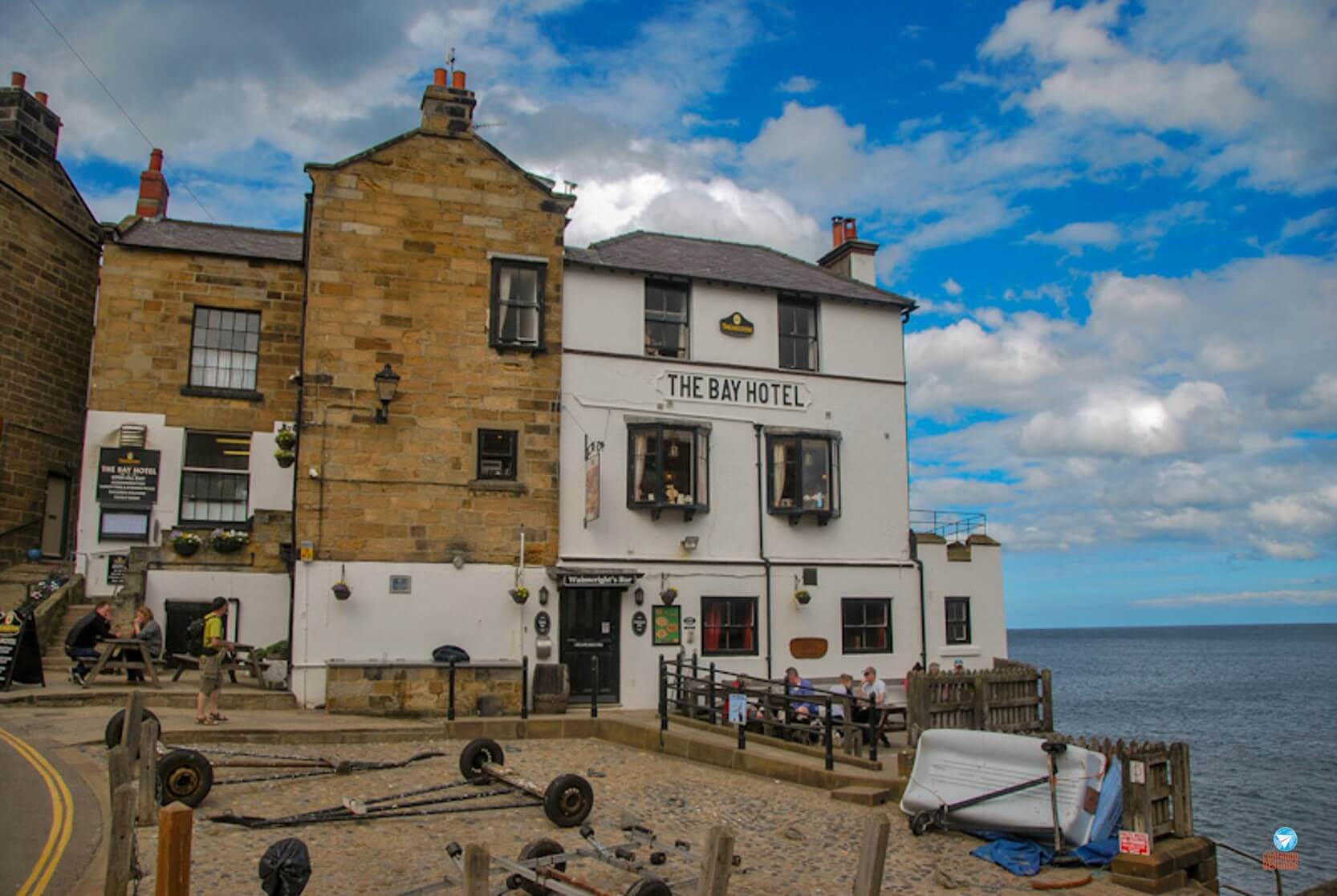 Robin Hood’s Bay na Inglaterra