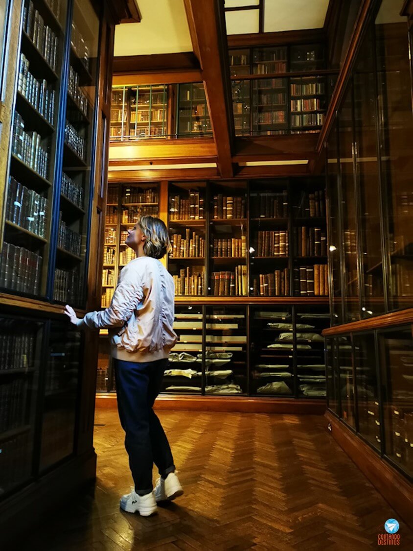 The John Rylands Library em Manchester, na Inglaterra